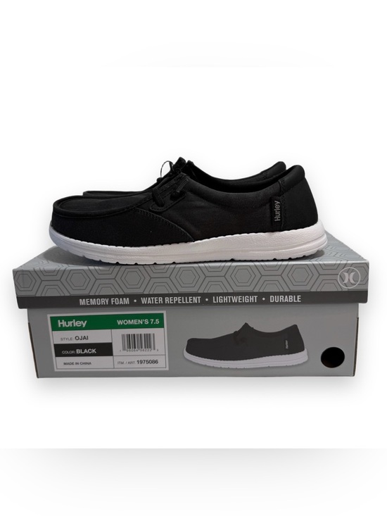 Hurley Shoes - Hurley Women's Black Ojai Slip-On Casual Memory Foam Shoes Sizes 7.5- 8.5 NWB